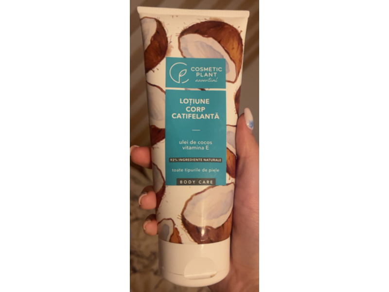 Cosmetic Plant Soft Body Lotion, Coconut Oil & Vitamin E, 200 mL