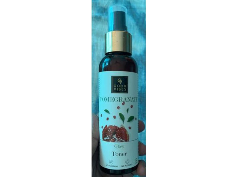 Good Vibes Pomegranate Glow Toner, 120 mL