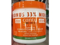 Cantu Shea Butter Hair Leave In Conditioning Cream, Condition, 16 oz/453 g - thumbnail 1