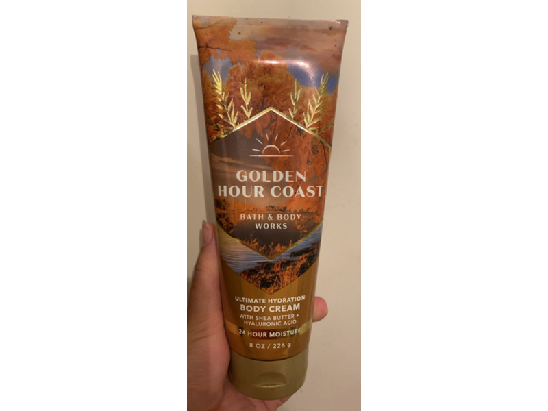 Bath & Body Works Ultimate Hydration Body Cream, Golden Hour Coast, 8 oz/226 g, Pack Of 2