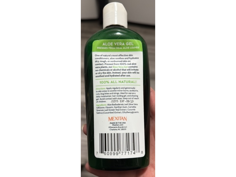 Coral Safe Aloe Vera Gel, 8 fl oz/236 mL