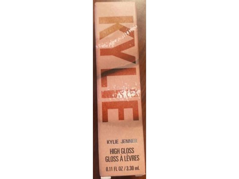 Kylie Cosmetics Kylie Jenner High Gloss, 323 Daddys Girl, 0.11 fl oz/3.30 mL