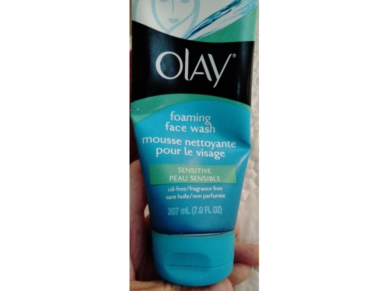 Olay Foaming Facewash, Sensitive, 7 fl oz/207 mL