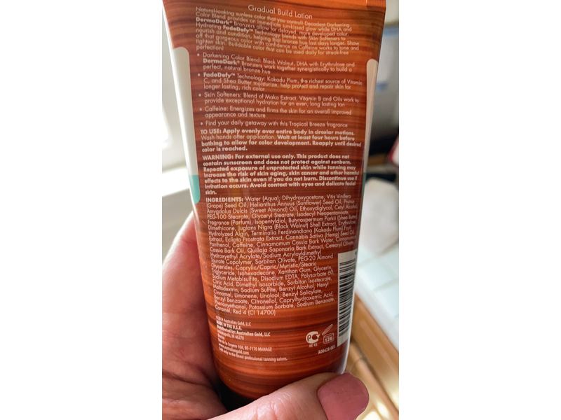 Australian Gold Instant Sunless Lotion, 6 fl oz/177 mL