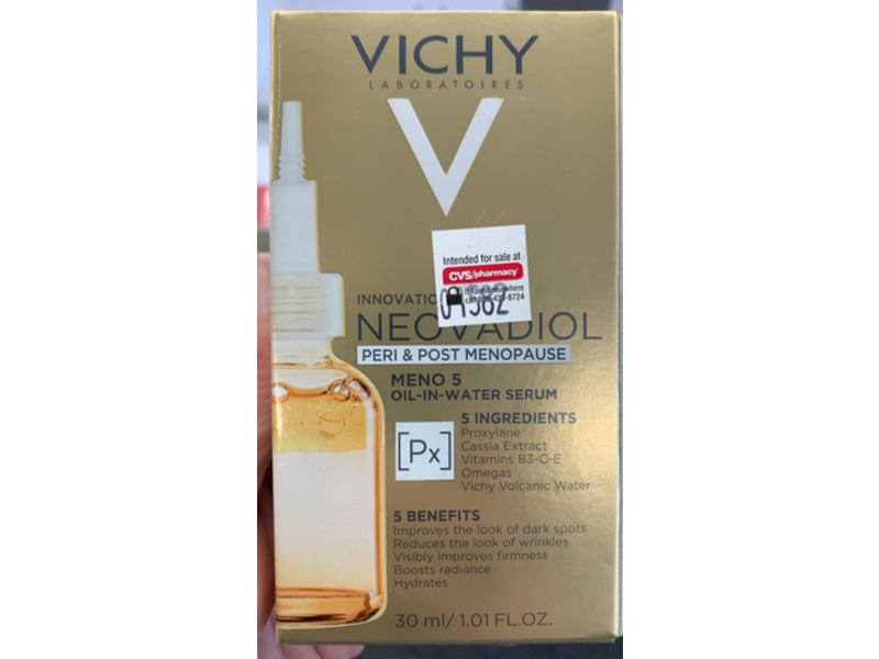 Vichy Neovadiol Meno-5 Serum, 1.01 fl oz/30 mL