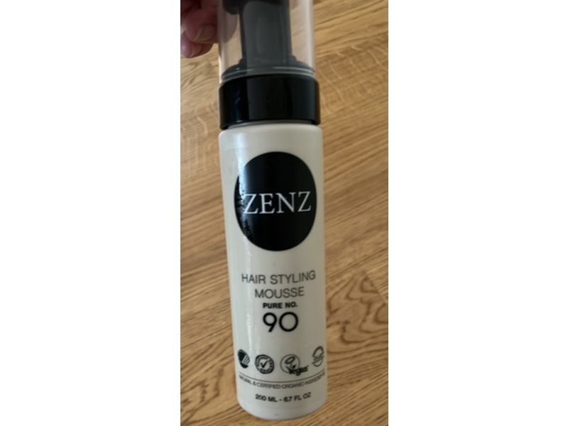 Zenz Hair Styling Mousse, Pure No 90, 6.7 fl oz/200 mL