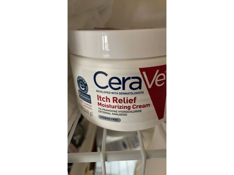 CeraVe Itch Relief Moisturizing Cream, 12 oz