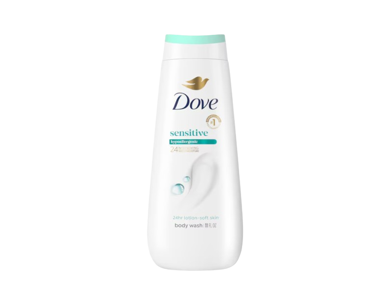 Dove Sensitive Skin Body Wash, 11 fl oz/325 mL