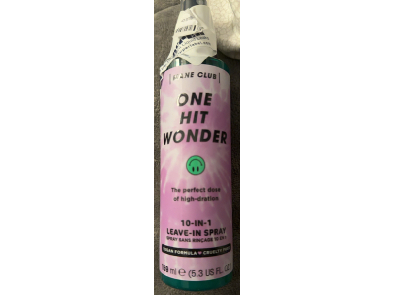 Mane Club One Hit Wonder 10-In-1 Leave-In Spray, 5.3 fl oz/159 mL