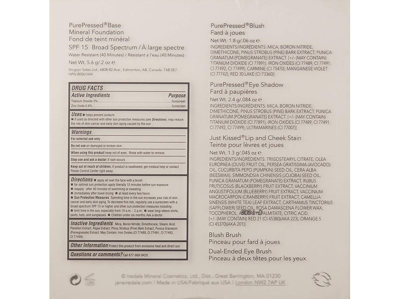 Jane Iredale Pure & Simple Makeup Kit, Dark, 0.40 oz