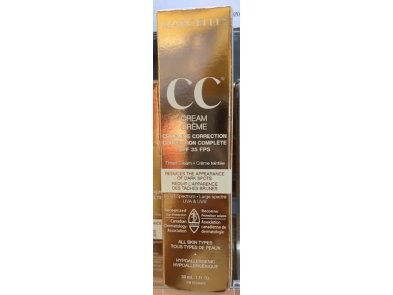 Marcelle CC Cream, SPF 35, Fair, 1 fl oz/30 mL