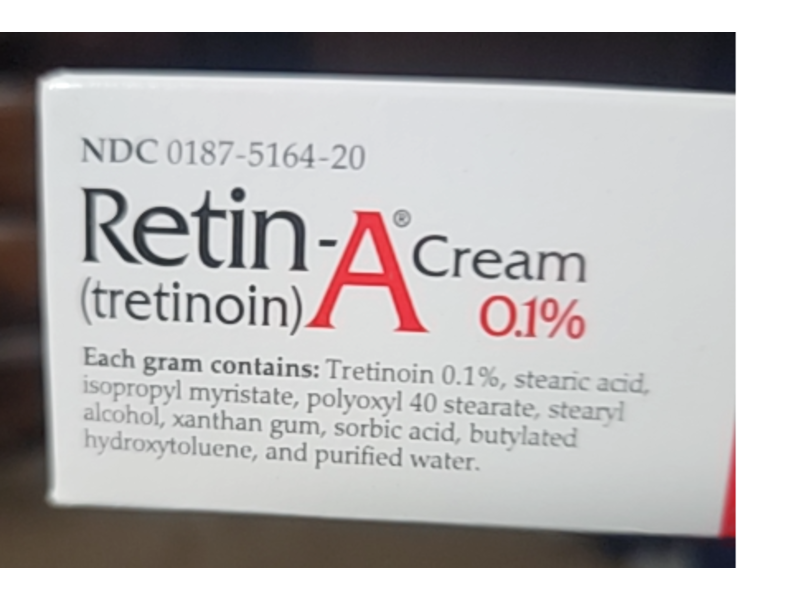 Retin-A 0.1% Cream , 20 g, Valeant (Rx)
