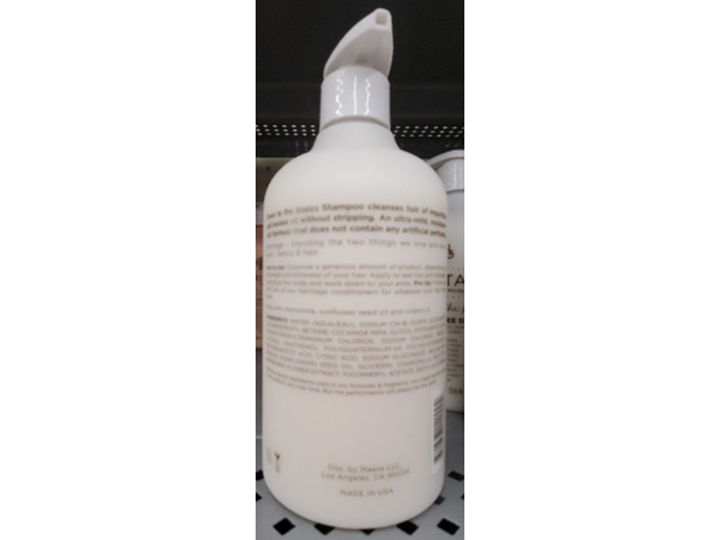 Hairitage By Mindy Mcknight Down To The Basics Fragrance Free Shampoo, 13 fl oz/384 mL