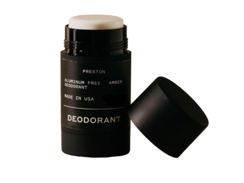 Preston Deodorant, Leather, 2.9 oz/82 g