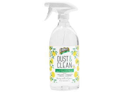Endust Dust & Clean Multi-Surface Spray, Lemon Scent, 28 oz/828 mL