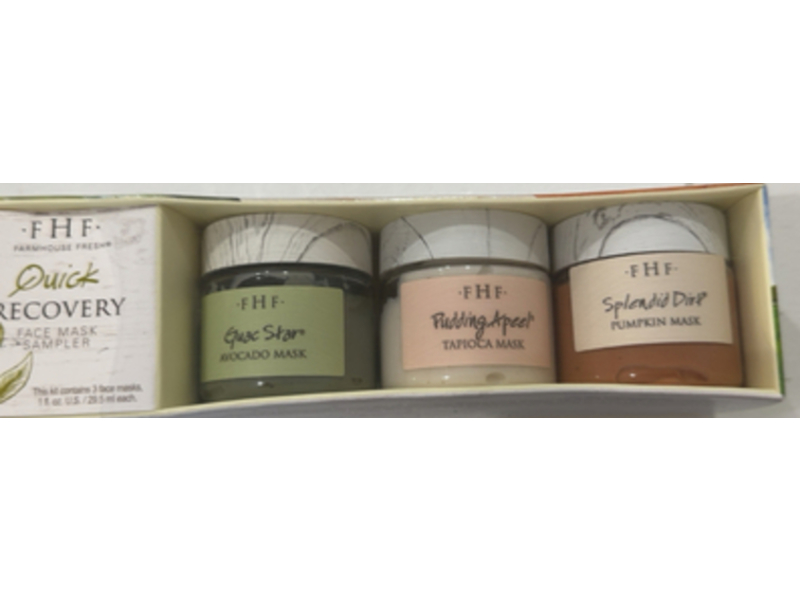 Farmhouse Fresh Quick Recovery Face Mask, 1 fl oz/29.5 mL, 3 Count