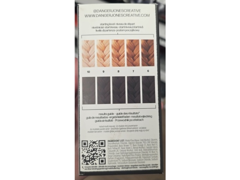 Danger Jones Semi-Permanent Color, Dopamine, 4 fl oz/118 mL