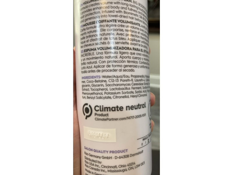 Kerasilk Volumizing Styling Foam, 5.0 fl oz/150 mL