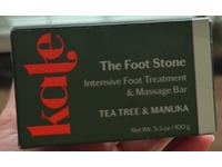 Kate The Foot Stone Intensive Foot Treatment & Massage Bar, Tea Tree & Manuka, 3.5 oz/100 g - thumbnail 2