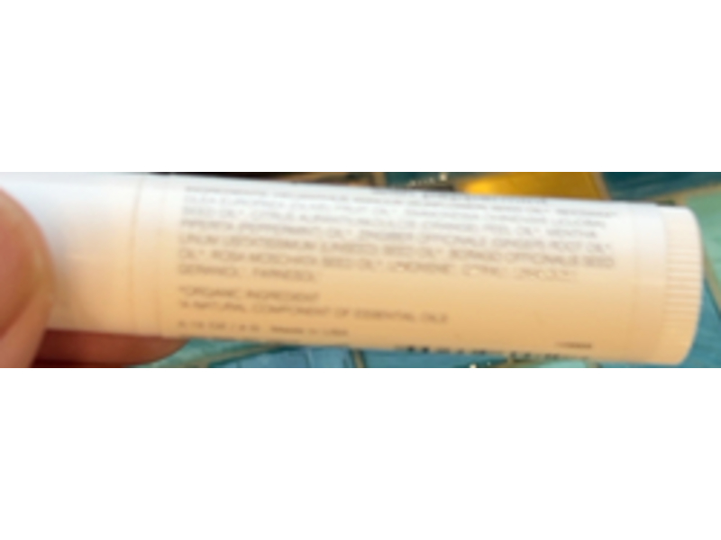 John Masters Organics Lip Calm, Peppermint, 0.15 oz/4 g