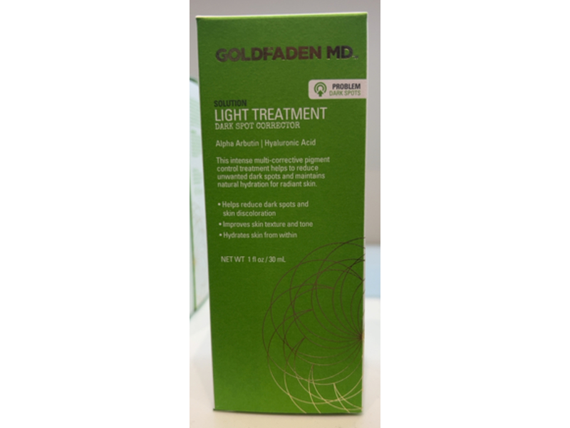 Goldfaden MD Light Treatment Dark Spot Corrector, Alpha Arbutin + Hyaluronic Acid, 1 fl oz/30 mL
