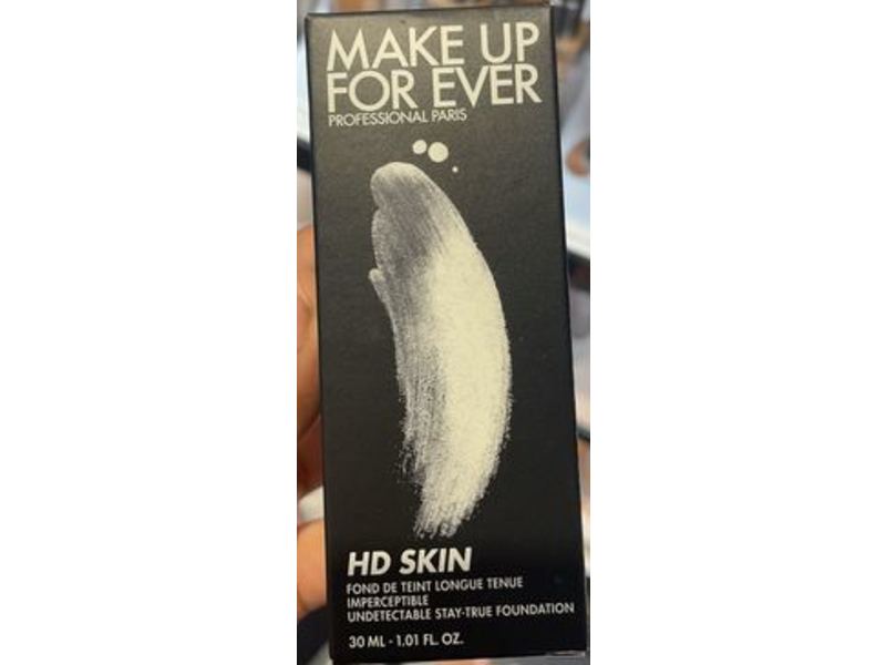 Make Up For Ever Hd Skin Undetectable Stay-True Foundation, 3N42 Amber, 1.01 fl oz/30 mL