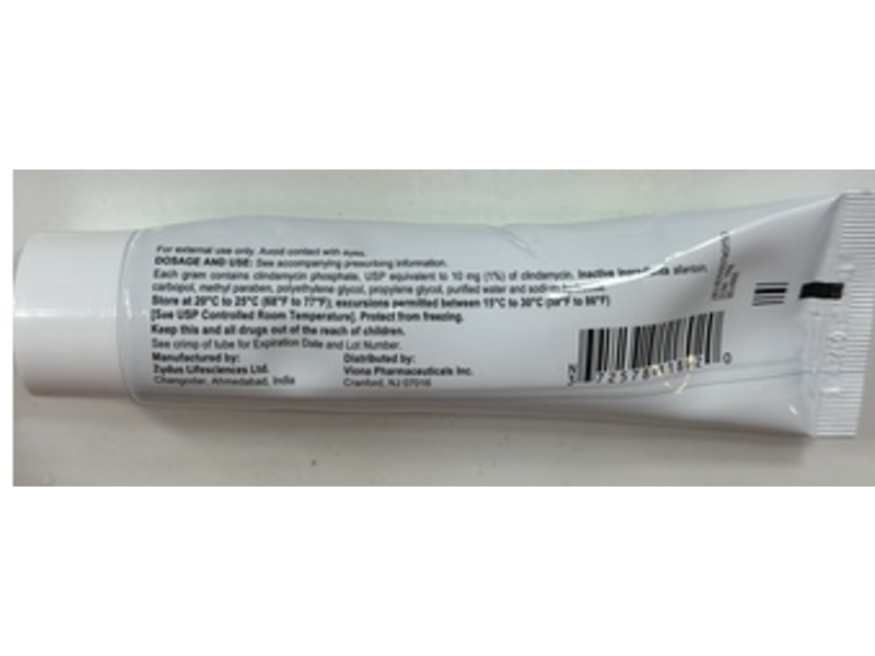 Clindamycin Phosphate Gel, USP, 1%, 60 g, Viona (RX)