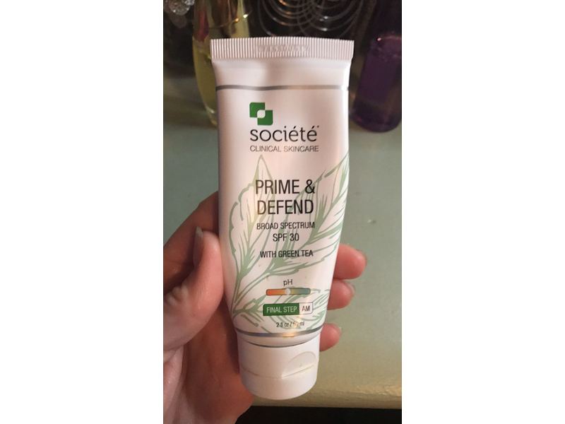 Societe Clinical Skincare Prime & Defend, SPF 30, 2 fl oz/50 mL