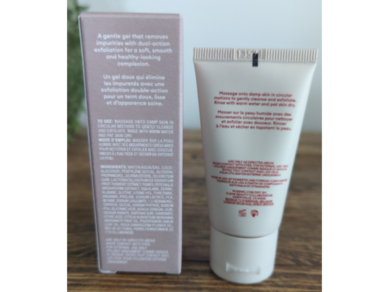 Rose Inc Skin Clarity Gentle Exfoliating Cleanser, 1 fl oz/30 mL