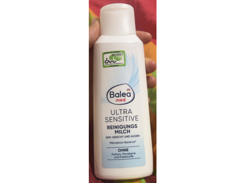 DM Balea Med Ultra Sensitive Cleansing Milk, 200 mL