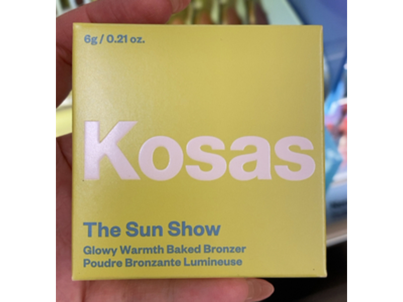 Kosas The Sun Show Glowy Warmth Baked Bronzer, Waves, 0.21 oz/6 g