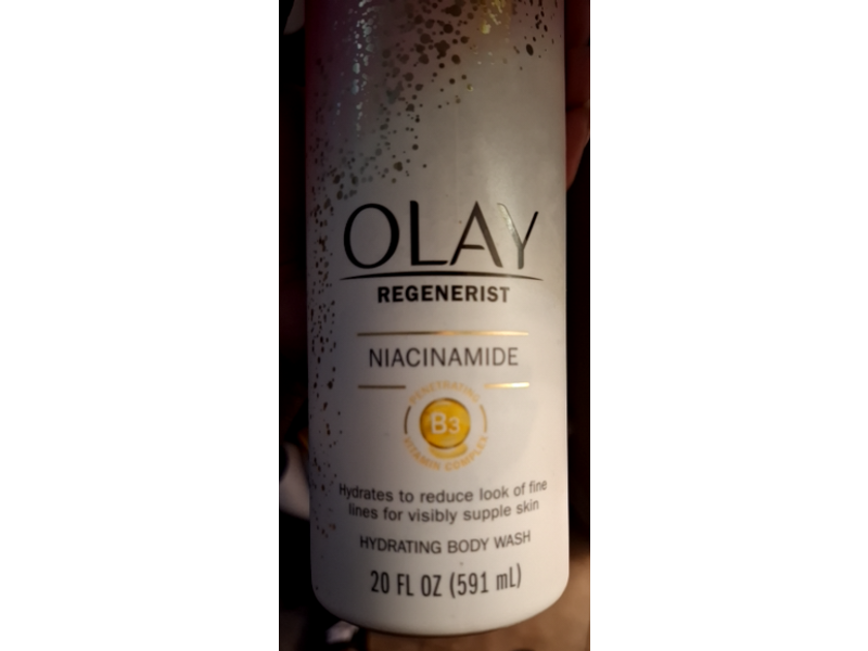 Olay Regenerist Hydrating Body Wash, Niacinamide, 20 fl oz/591mL