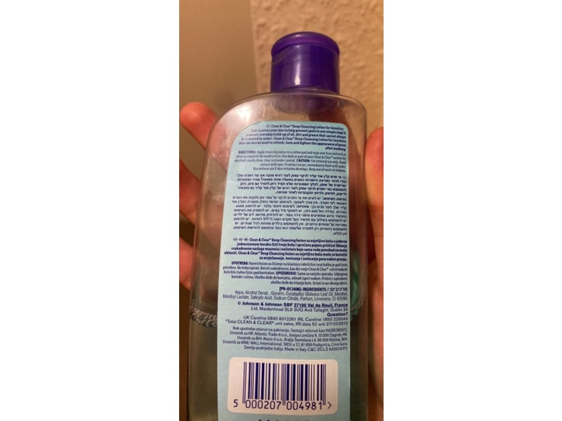 Clean & Clear Deep Cleansing Lotion, 200 mL