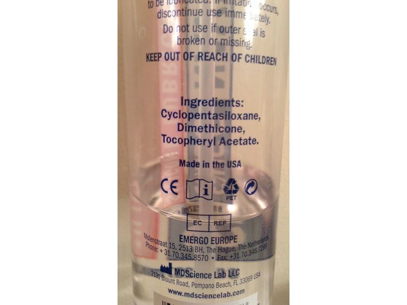 Swiss Navy Pres Lubricant, Silicone, 8 OZ Ingredients and Reviews