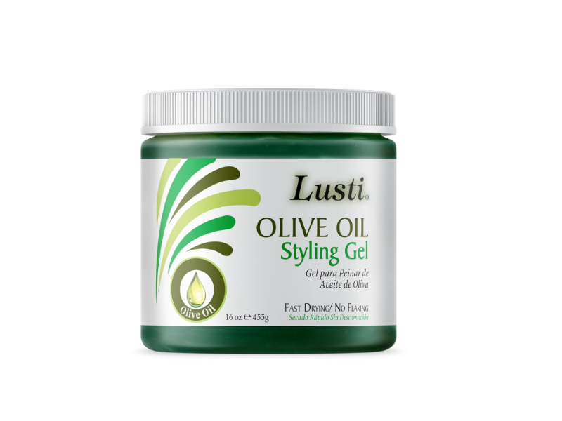 Lusti Styling Gel , Olive Oil, 16 oz/455 g