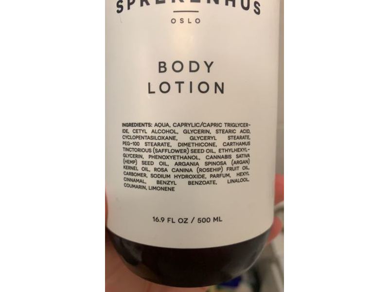 Sprekenhus Body Lotion, 16.9 fl oz/500 mL