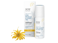 Joy Skin & Body High Potency CBD Muscle & Joint Gel, 3000 mg, 3 fl oz/89 mL - thumbnail 1