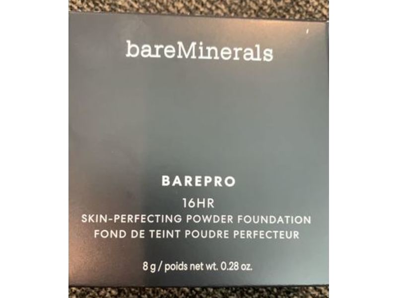 bareMinerals Barepro 16HR Skin-Perfecting Powder Foundation, Fair 17 Neutral, 0.28 oz/8 g