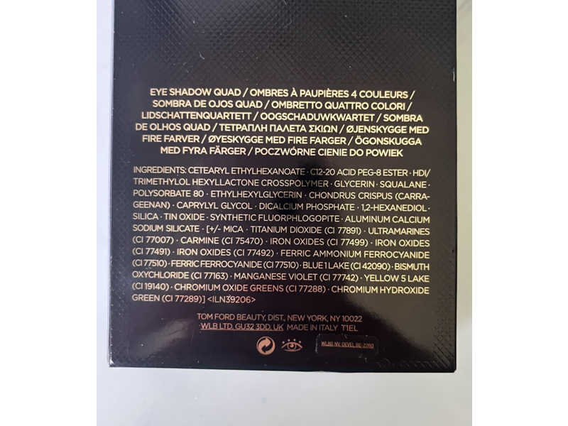 Tom Ford Eye Color Quad, 04 Honeymoon, 0.21 oz/6 g