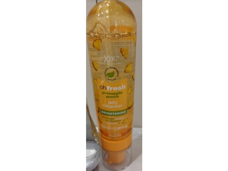 Xbc Xpel Beauty Care Oh Fresh Jelly Cleanser, Pineapple Punch, 3.38 fl oz/100 mL