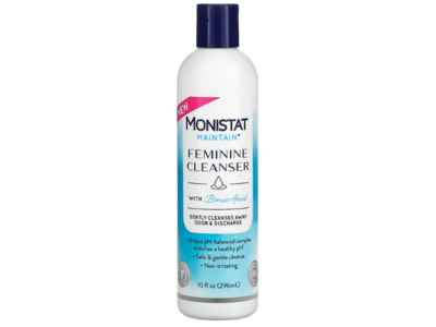 Monistat Maintain Feminine Cleanser, Boric Acid, 10 fl oz/296 mL