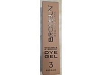 Bronsun Professional Eyelash & Eyebrow Dye Gel, 3 Blue Black, 0.51 fl oz/15 mL - thumbnail 2