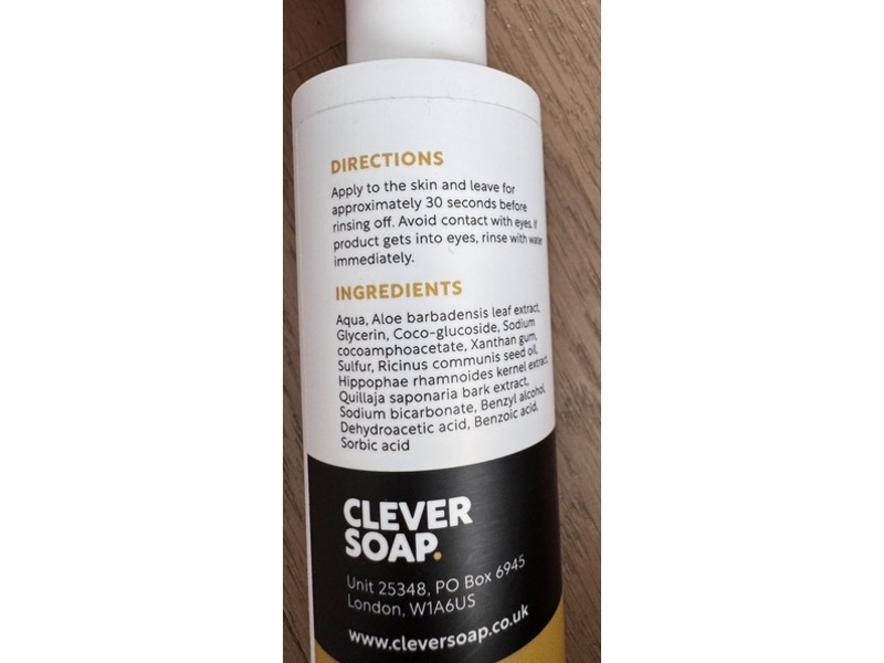 Clever Soap 3% Sulphur Face Wash, 200 g
