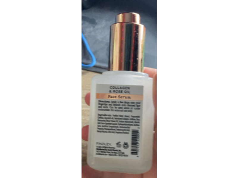 Findley Face Serum, Collagen & Rose Oil, 2 fl oz/59 mL