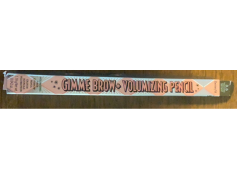 Benefit Cosmetics Gimme Brow+ Volumizing Fiber Eyebrow Pencil, 3.5 Neutral Medium Brown, 0.042 oz/1.19 g
