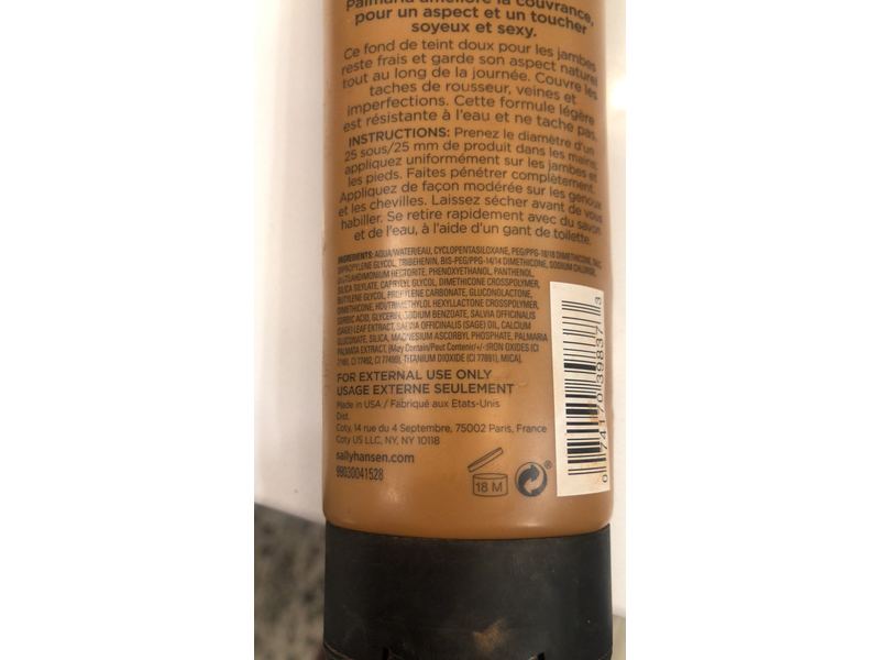 Sally Hansen Airbrush Legs Leg Makeup, Tan/Bronze, 4 fl oz/118 mL