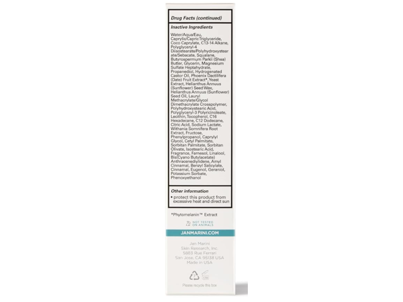 Jan Marini Physical Protectant Sunscreen , SPF 45, 2 oz/60 mL