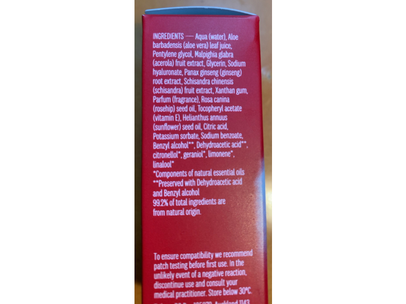 Trilogy Intense Hydration Hyaluronic Acid + Booster Treatment, 0.51 fl oz/15 mL