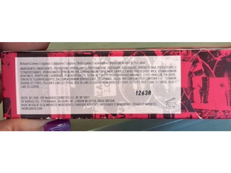 Pat Mcgrath Labs Lust Gloss Lip Gloss, Secret Lover, 0.15 oz/4.5 mL