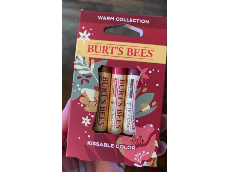 Burt's Bees Kissable Color, Warm Collection Set, 0.27 oz/7.65 g